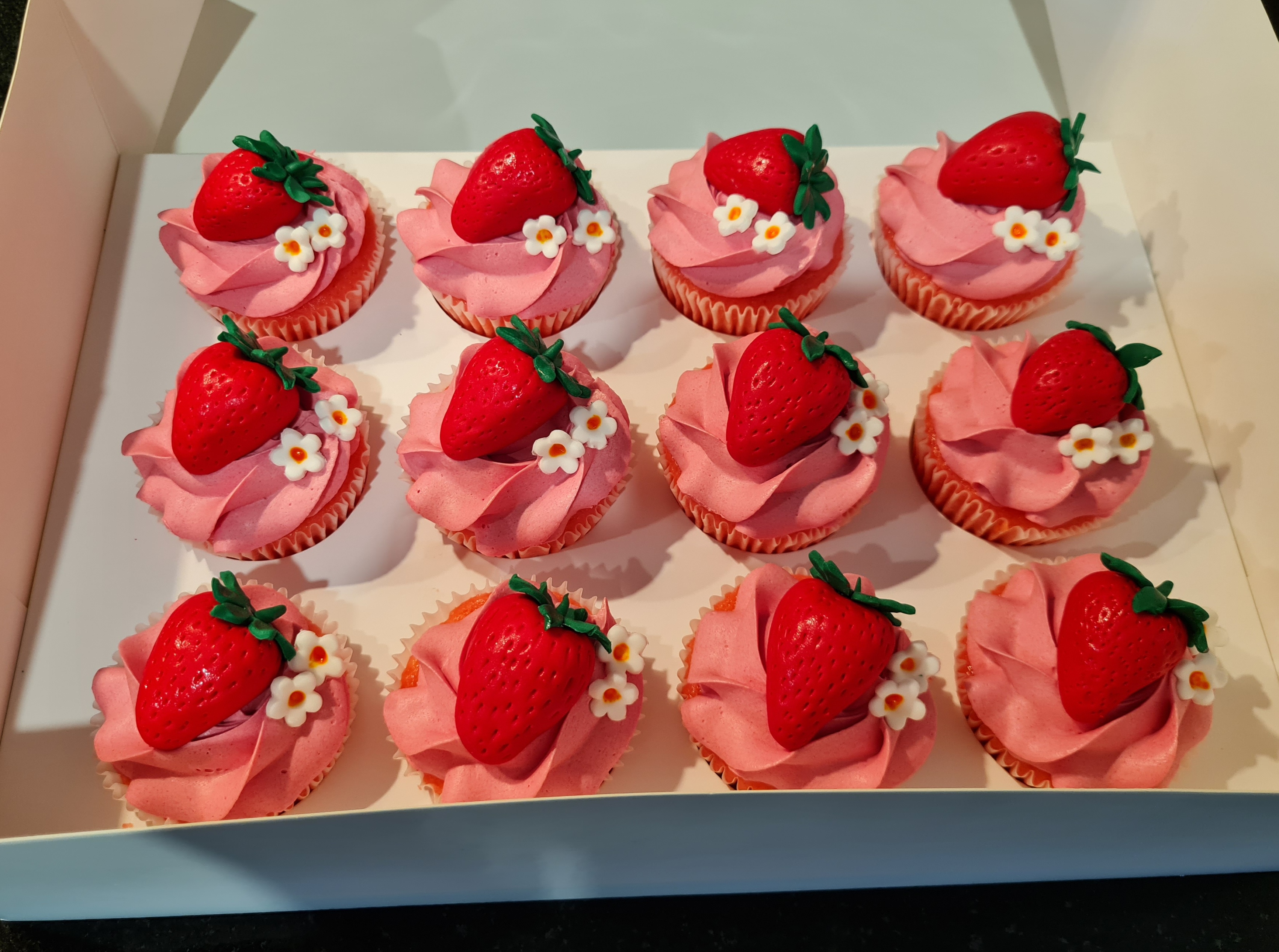 Strawberry Pink Cupcakes for special occasions